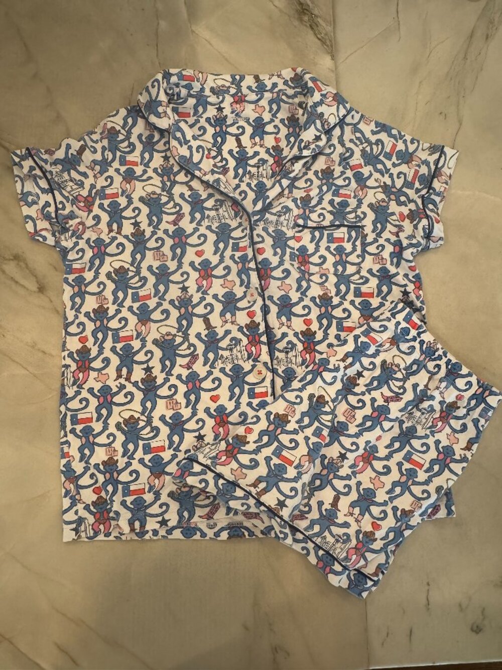 Roller Rabbit Texas Polo Pajamas